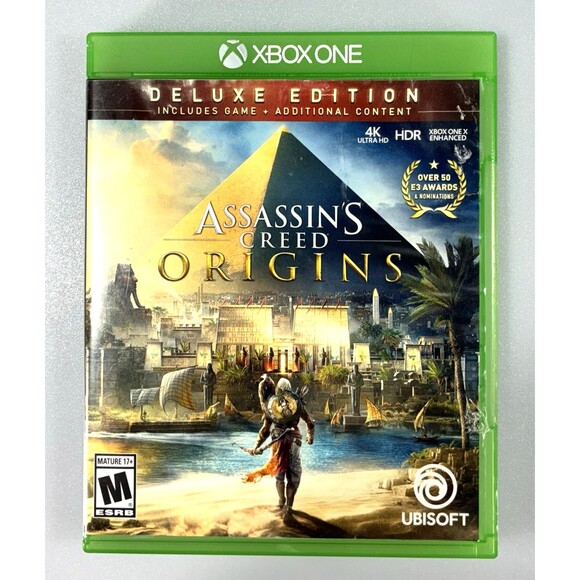 Assassin's Creed: Origins Deluxe Edition Ubisoft Microsoft Xbox One 2017 Tested - Picture 1 of 9